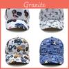 Kids Cotton Baseball Hat With Embroidered Construction Truck For Summer Sunshade