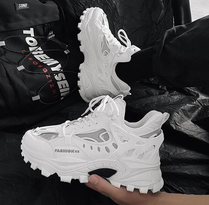 Scarpe da uomo Stile coreano Scarpe sportive alla moda Scarpe vecchie scarpe  da corsa spesse Scarpe casual da corsa acquista in modo economico —  spedizione gratuita, recensioni reali con foto — Joom