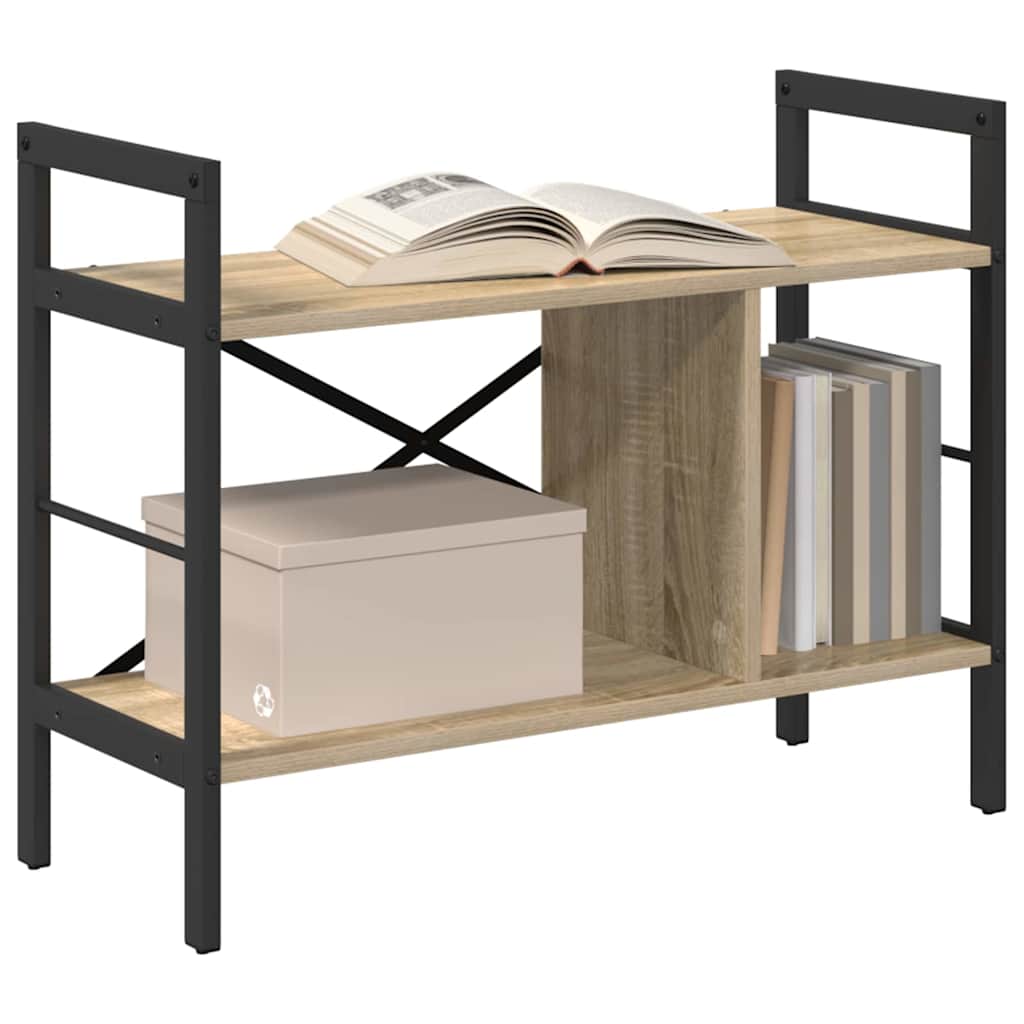 Bookshelf Sonoma Oak 75 x 30 x 58.5 cm Particleboard
