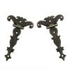 Part Hinges Accessory Zinc Alloy Antique Box Butt Practical Replace Retro Set Tool 11.30x6.90x0.50cm Vintage Decorative