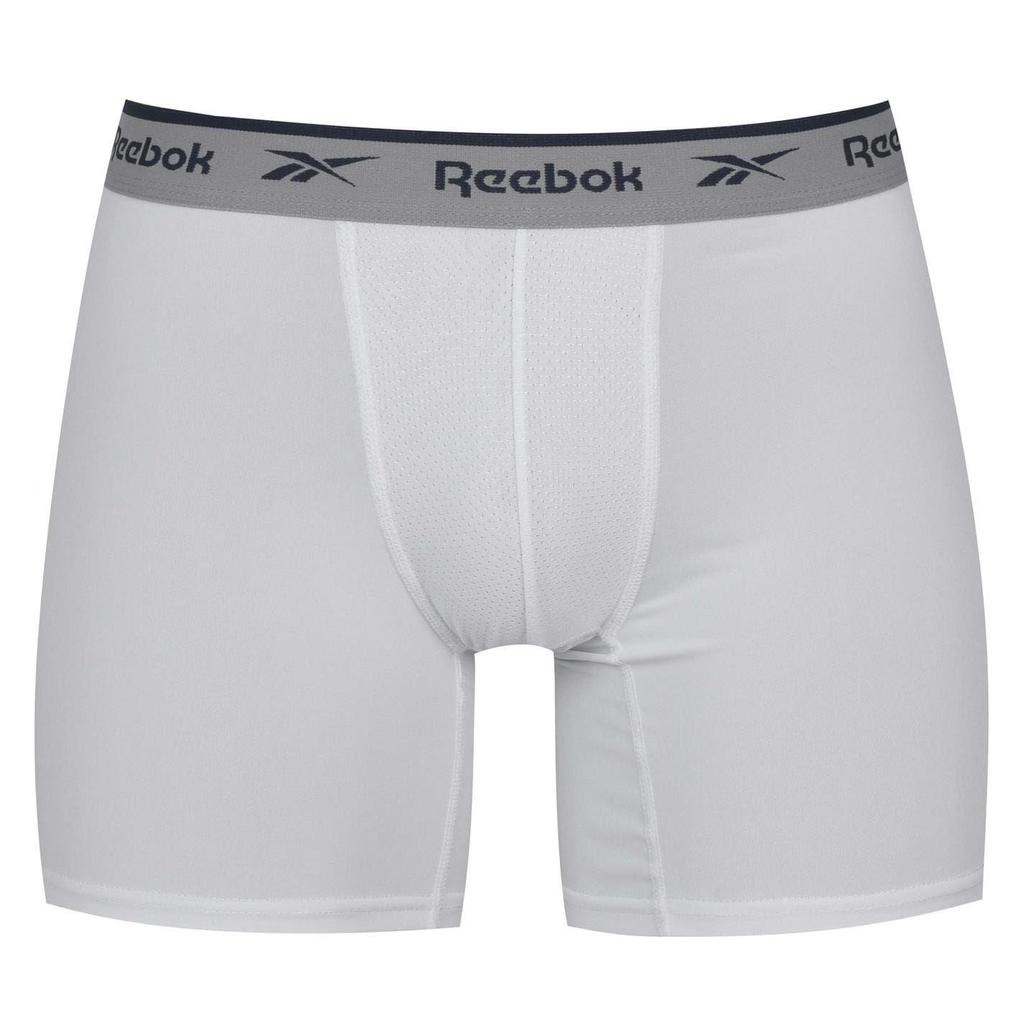 Reebok Mens Logo Boxer Shorts (Pack of 3)
