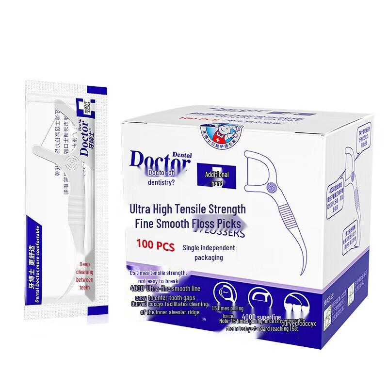 Dr. Teeth High-Tension Fine Floss Picks