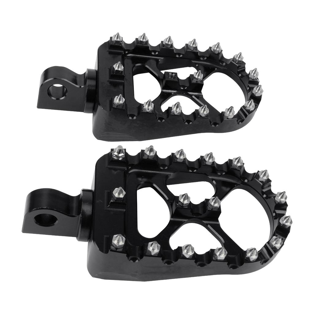 For Harley Sportster XL 883 1200 Dyna Street Bob Motorcycle FootPegs Foot Pegs 360° Roating Foot Pegs CNC Aluminum Wide Fat Part