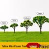 DIY Sand Table Building Trees Set - Handcrafted Miniature Landscape Models with Finished Tree Trunks