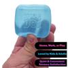 Schylling Needoh Nice Cube -Stress Relief Squishy Toy, Sensory Toy, Cube Squeeze Ball, Vent Toy, Kids Gift, Red Purple Blue, Sn