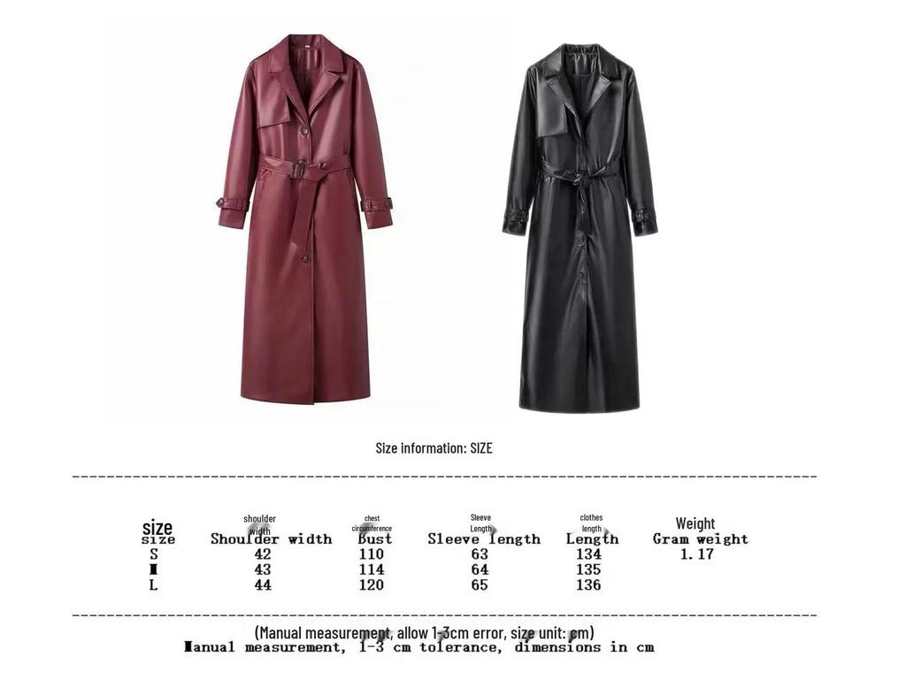 Retro Leather Jacket for Women - European & American Street Style Autumn/Winter Collection