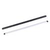 2 Pack L Track Tie Down System with 4 Round Ring Fittings End Caps 1 Meter Long Aluminum for Motorcycles ATVs Dirt Bikes Utility