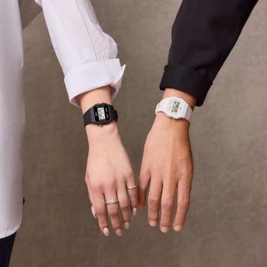 CASIO Digital Unisex Wristwatch Cheap F-91WB-7A No Makeup Box Simple Packaging Biomass Plastic Band White