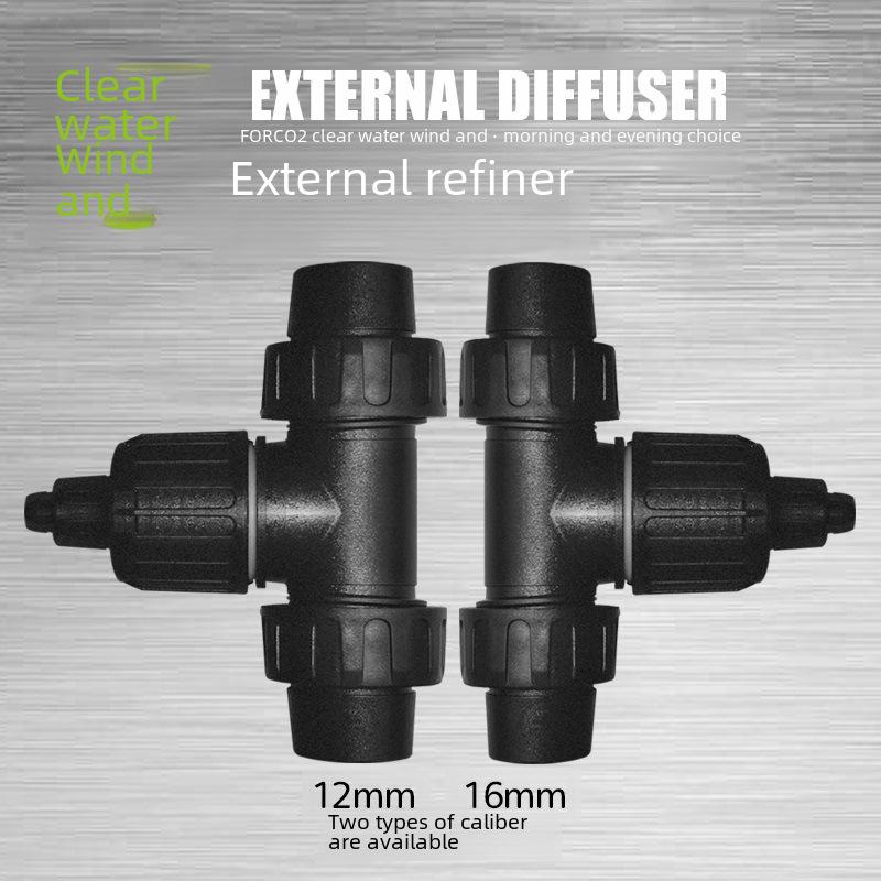 Bishuifenghe CO2 Cylinder Atomizer Diffusion Barrel for Aquariums