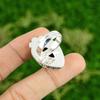 Natural Grass Garnet Promise Handmade Statement Ring Jewelry 925 Sterling Silver