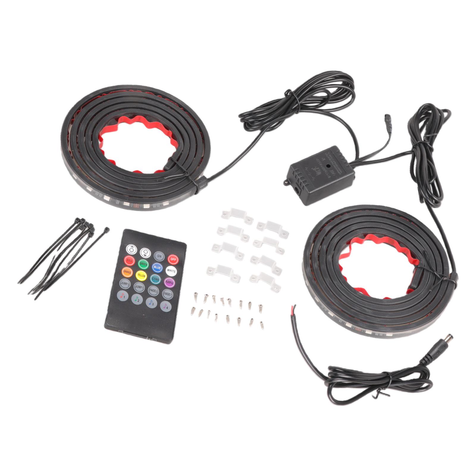 

LED Decorative Light for Vehicle Tailgate Applications in Trucks Yachts and Campers Waterproof Decoration Lamp 1