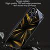 Geometry LED Light Luminous Phone Case For iPhone 16 15 13 Pro 12 Mini 14 Plus 11 XS Max X XR 8 7 Luxury Circuit Call Glow Shell