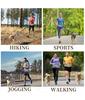 Waist Dog Hands Free Dogs Leash, Waist Running Leash with Zipper, Walking Pouch for Dog Walking, Reflective Dual Padded Handles