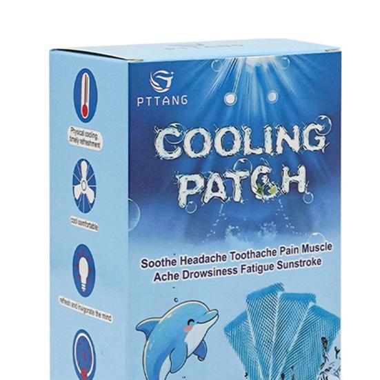 20 Cooling Patches for Fever Relief And Headache Soothing Long-Lasting 8-Hour Cooling Gel Patch Skin-Friendly Breathable Soft Patch for Kids And