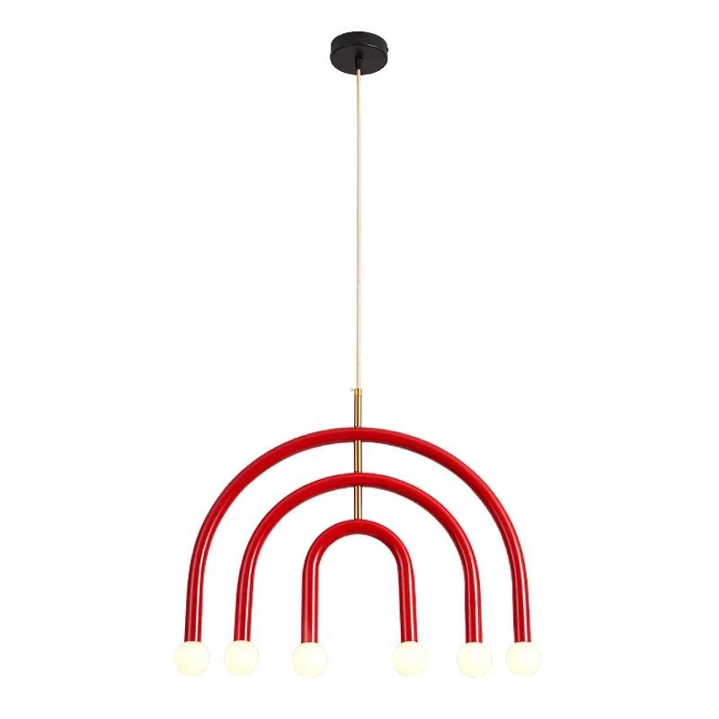 Chandelier Simple Art B&B Hotel Front Desk Studio Kindergarten Children's Contrast Color Restaurant Bar Counter Bedroom