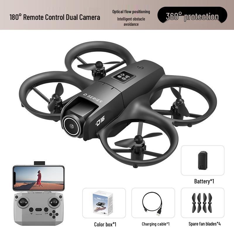 D16 Mini Dual Camera FPV Racing Drone with Obstacle Avoidance