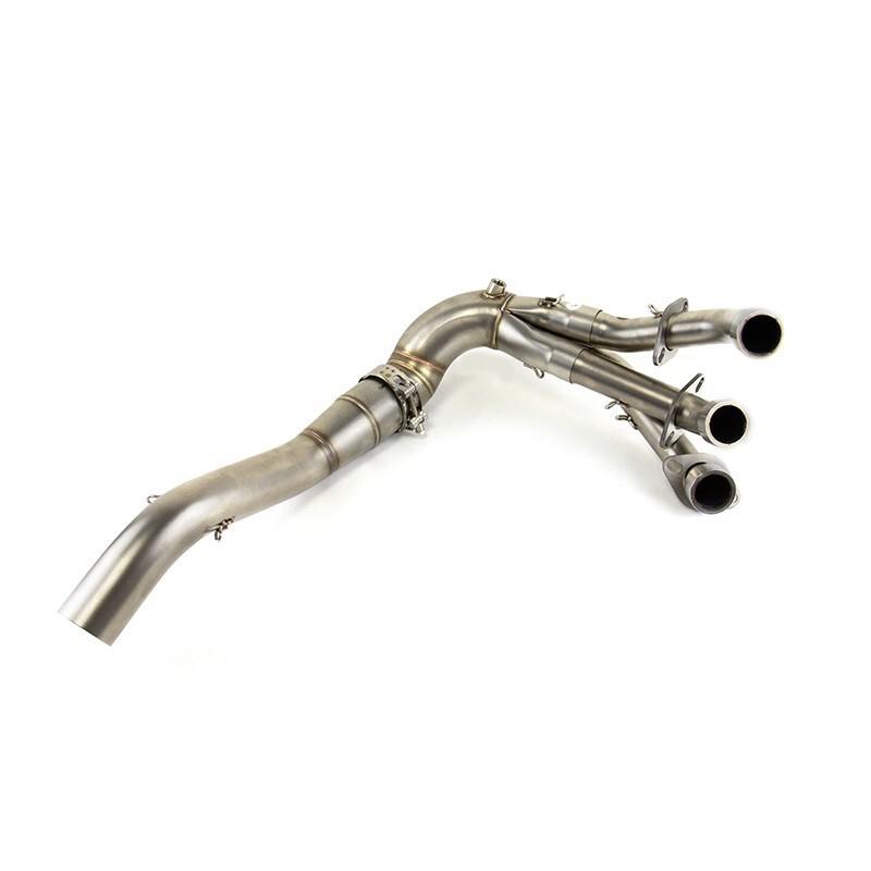 MT-09 2020-2024 For Yamaha XSR900 Exhaust Header Pipe Muffler Tips Whole System Exhaust Systems Exhausts Pipes