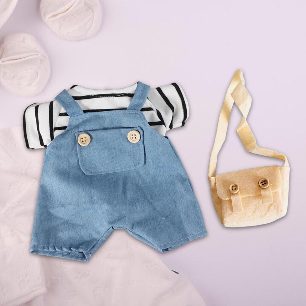 38cm Doll Clothes DIY Doll Toy Fashion Doll Clothing Doll Accessories Doll Outifit for Little Girls Gift Age 5 6 7 8 9 10 Party