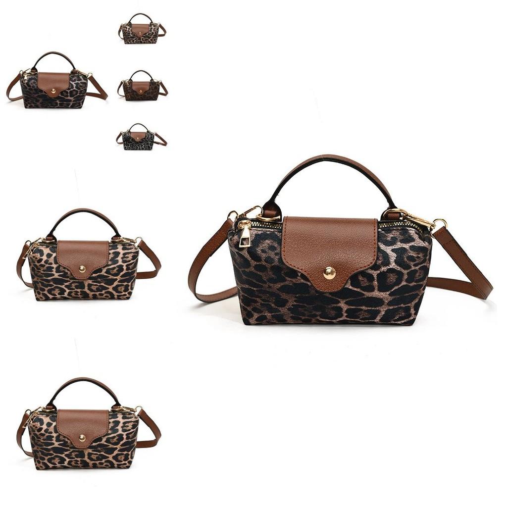 Versatile Colorful Leopard Print Small Crossbody Bag For Women Perfect For Casual Outfits