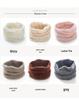 100% Pure Cashmere Women's Hollow Knit Neck Gaiter Scarf - Warm, Cold Protection, Korean Style
