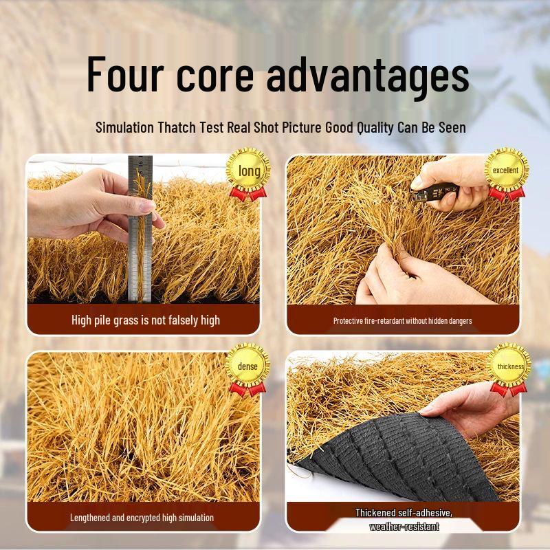 Artificial Thatch Roof & Landscaping Mat