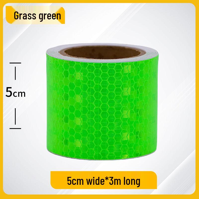 

Night Safety Anti-Collision Reflective Strips - Traffic Warning Stickers with Microprismatic Film
