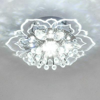 Kreative LED-Deckenleuchte, Kristall-Blumen-Kronleuchter, Schlafzimmer, Flur, Wohnzimmer, Pendelleuchte, Schlafzimmer, Küche, Dekoration, Licht