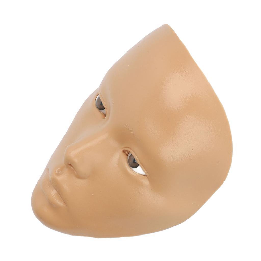 5D Makeup Practice Face Board Kit Reusable 3.4oz Cream 28.1ml Liquid Teaching Practice Makeup Mannequin Tool Set