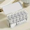 Multi-Purpose Desktop Cable Organizer Box Transparent Charger Storage Solution Cord Storage Box