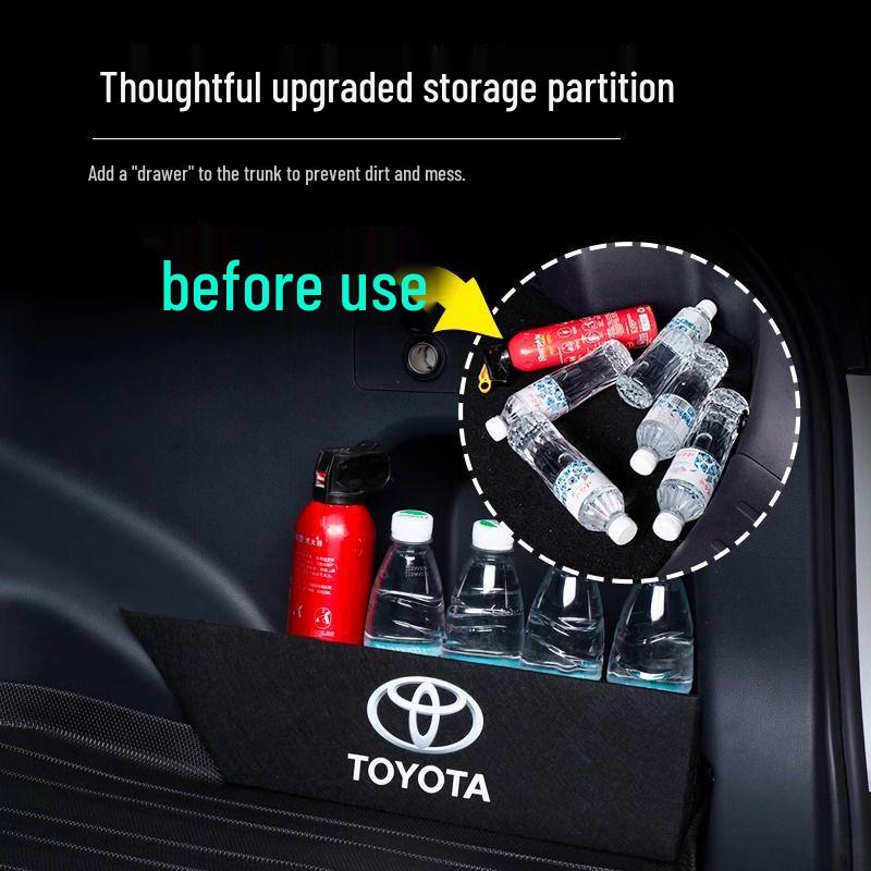 2024 Toyota Corolla R-Line 24-Zoll TPE Kofferraummatte, Neues 23-Zoll Autozubehör