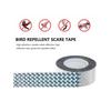 Ruban réfléchissant double face anti-oiseaux 4,8 x 110 m, outil de jardin (grille laser)