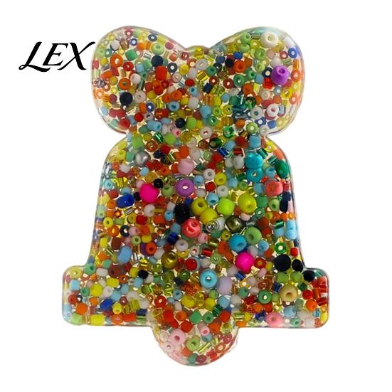 Stress Relief Sensory Tools Christmas Skin Picking Fidget Toy, Silicone Picky Pad for Dermatillomania & Pickers, Portable Toys