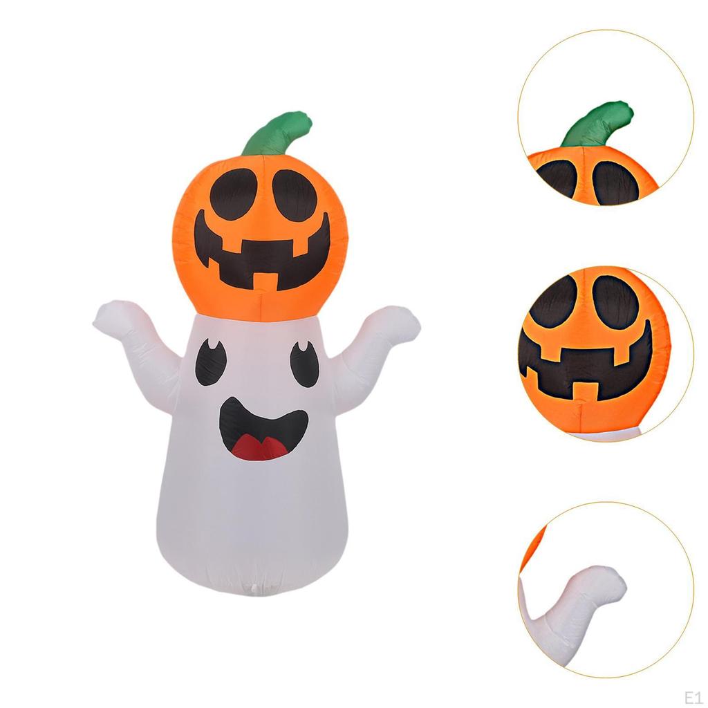 Halloween Inflatable Ghost Decoration Display 150cm Versatile Photo Props Accessories Yard Decor for