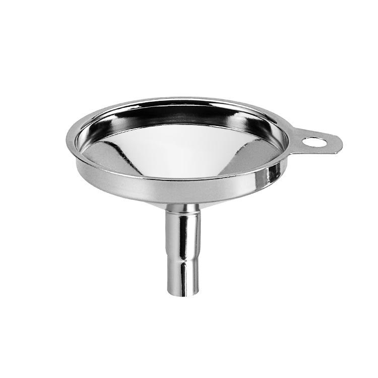 

Practical Funnel Stainless Steel Kitchen Liquid Funnel Filter Wide Mouth Funnel For Filling Bottles Essential Oil Spice Canning