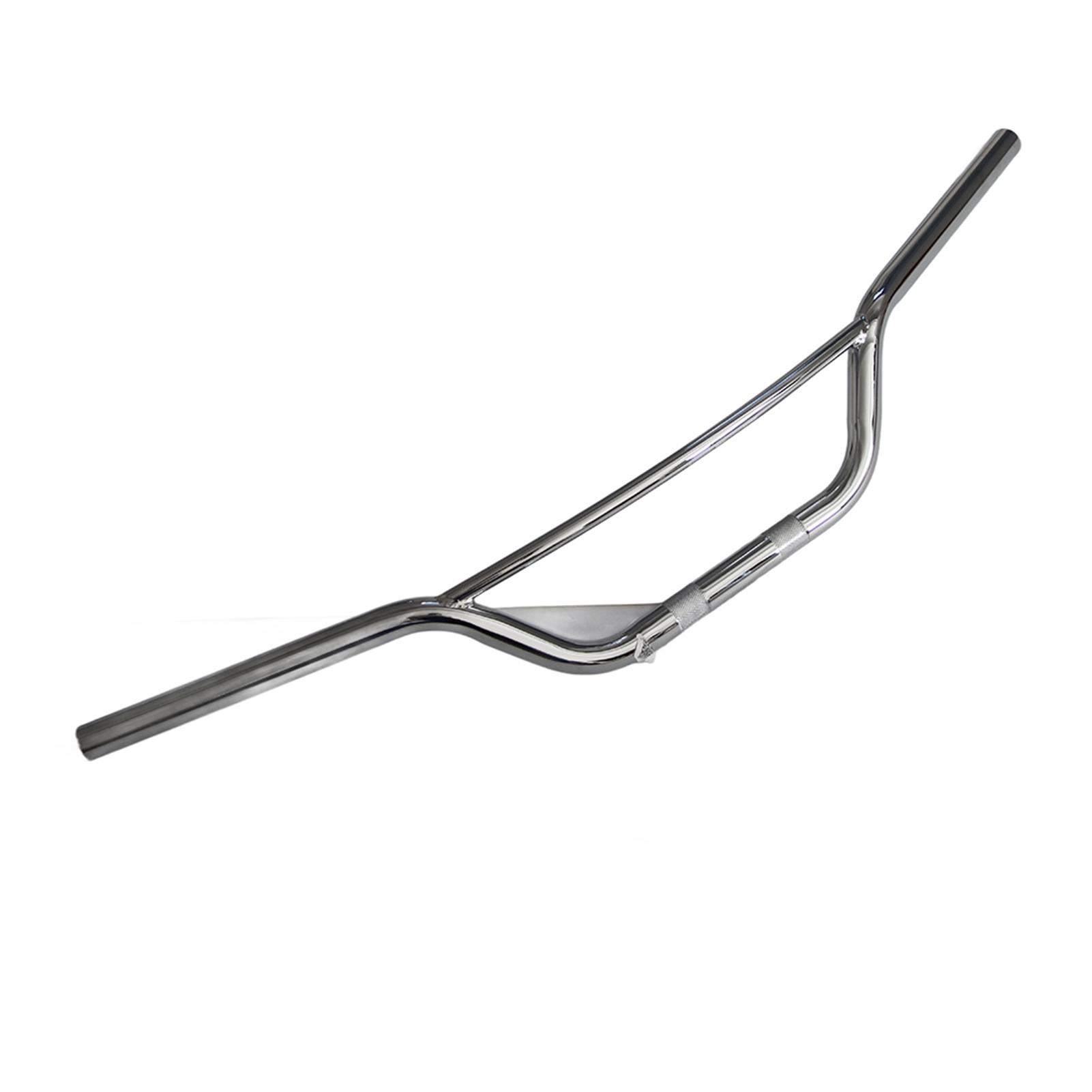 

Universal Motorcycle Modification Retro Handlebar Drag Bar Replacement Part 25mm 1in Silver