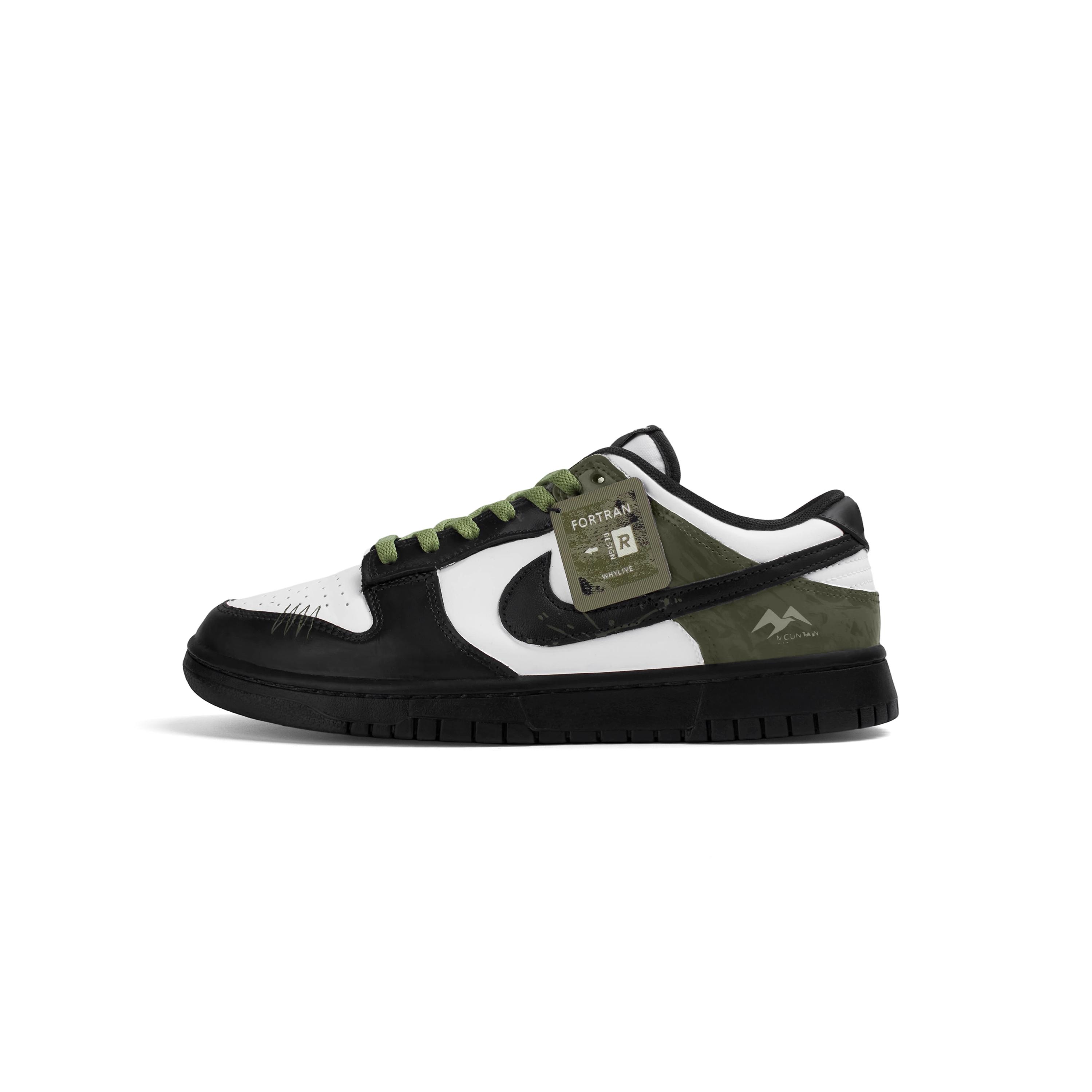 

Nike Dunk Abrasion Resistant Low top Skateboard Shoes Unisex Black HF5441-100(Team189-) 39