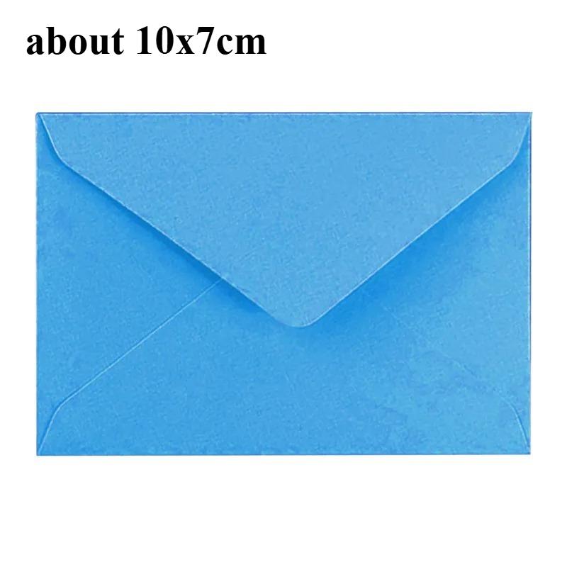 10/50Pcs Colorful Retro Blank Mini Paper Envelopes Wedding Party Invitation Greeting Cards Gift Envelope