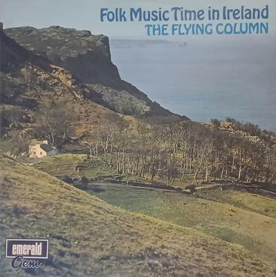 LP Record FLYING COLUMN - Folk Music Time In Ireland GES1035 Emerald Gem 1970 UK Folk Used