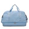 Women's Large Sports and Fitness Bag with Shoe Compartment and Wet/Dry Separation for Yoga, Travel, and Business Trips.
