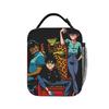 Gorillaz  Lunch Bag  Kawaii Lunch Box For Men Office Portable Cooler Bag Oxford Print Thermal Lunch Bags