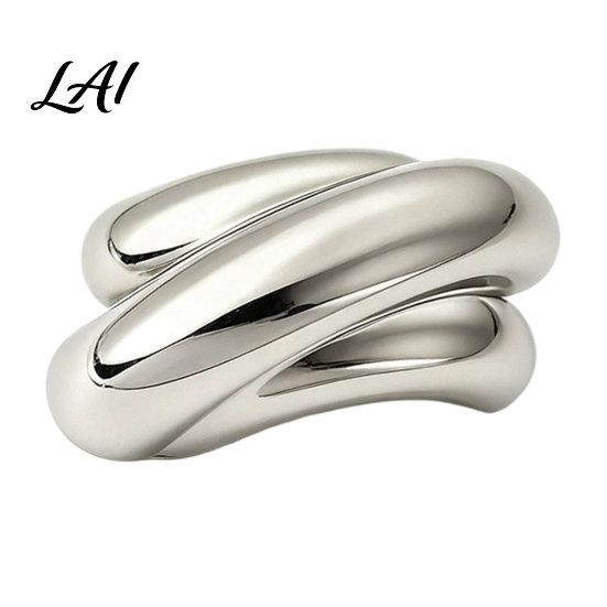 Bag Decoration for Men Arched Brooch Pin Minimalist Women, Golden Silver Alloy Lapel Clothing