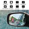 Universal Window Clear Car Anti Water Mist Fog Sticker Rainproof Rearview Mirror Protective Film