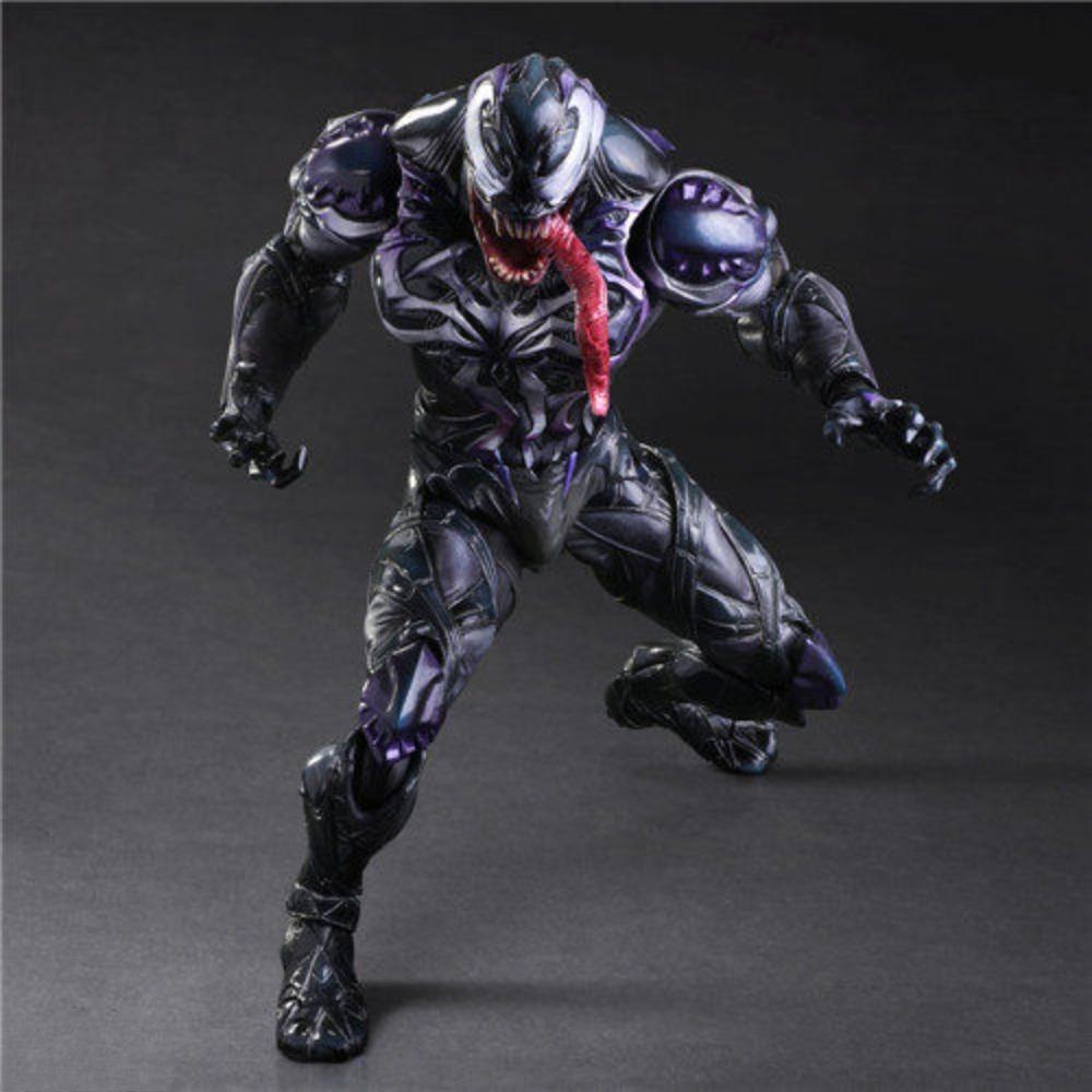 New Play Art Venom Action Figure Mobile Doll Model Toy Desktop Pendant Pa Deadpool Handmade Toy Gift Decoration