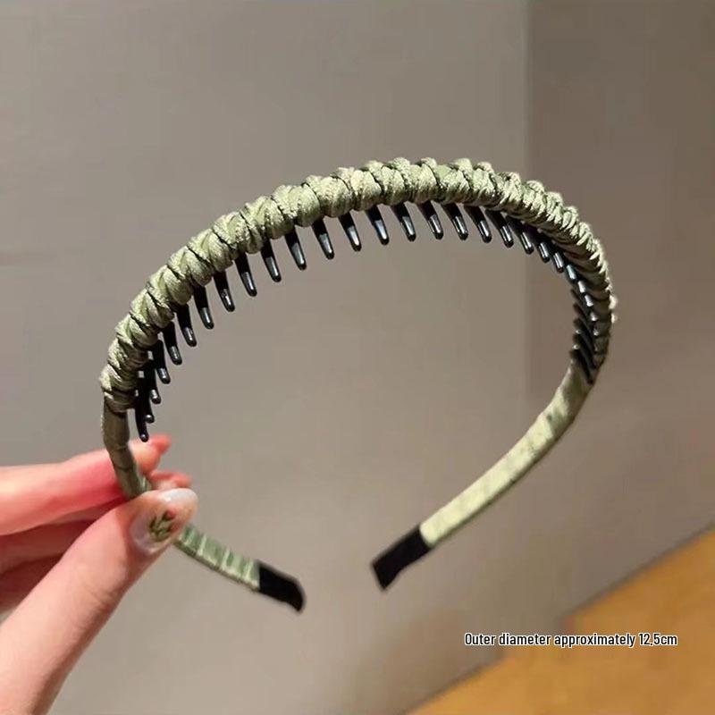 2023 Women's Non-Slip Hairband with Teeth - Ideal for Face Washing and Taming Small Hairs, Traceless Design