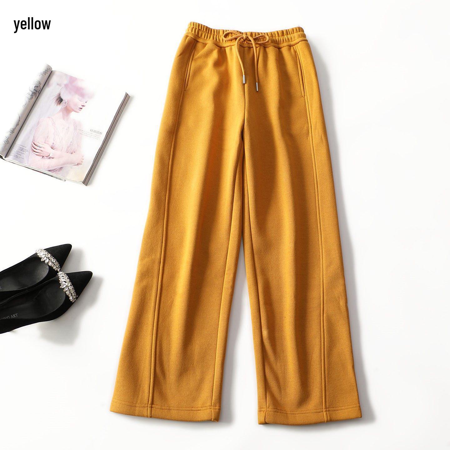 

413459 Women s Winter Casual Long Trousers 2XL жовтий