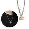 Flower Pendant Necklaces Small Flower Chokers Chain Necklaces Girls Women Jewelry Alloy Material Party Accessories
