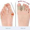 Pedicure Tool Toe Straightener SEBS Toe Valgus Corrector Comfortable Toe Separators  Travel