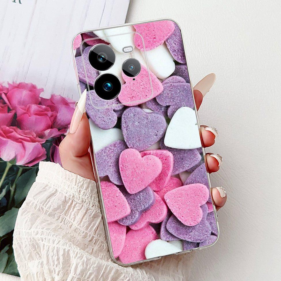 For Realme GT 7Pro Case Cover Clear Cute Cartoon Cat Fashion Cool Soft TPU Casing For Realme GT 7 Pro Phone Case RMX5010 RMX5011