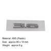 3D Premium ABS 3.6 Letter Sticker Tail Bumper Badge Auto Rear Trunk Emblem Accessories Exterior Decoration