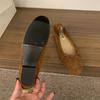 Mode 2025 Neue Damen Flache Damen Ballerinas Tanzschuhe mit niedrigem Absatz Schuhe Mode Runde Zehen Damen Flats Slipper